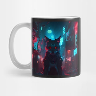 Enigmatic Feline Mug